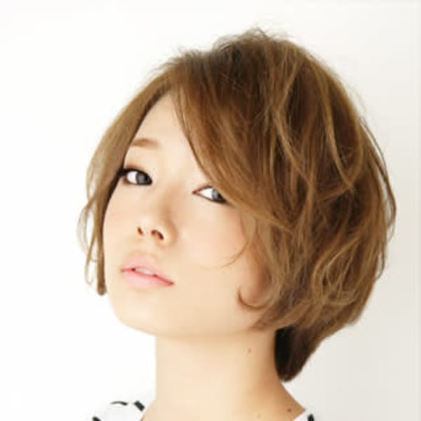 ブリティッシュショートボブ　【亀戸 美容院 Mon Coeu|Mon Coeur