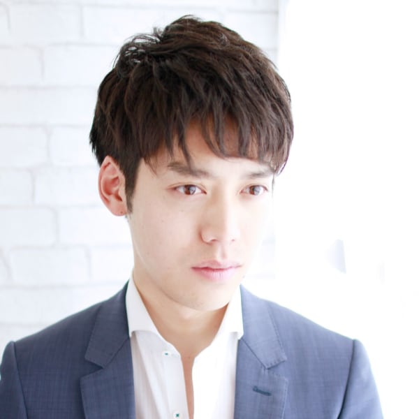 クセ毛風爽やかツーブロショート