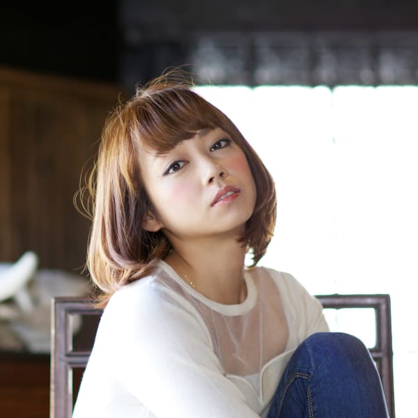 大人可愛いボブミディ|Vision 天王寺店