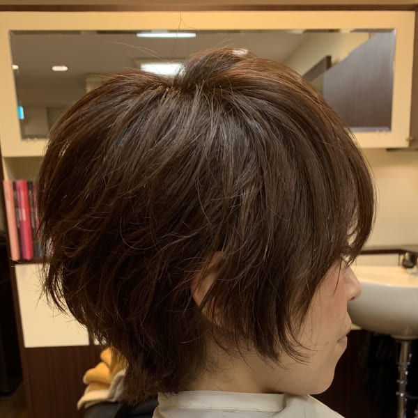 ショート（カラー、ホイルワーク）