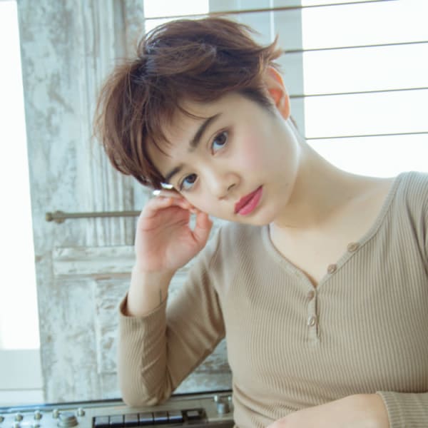 刈り上げマッシュ