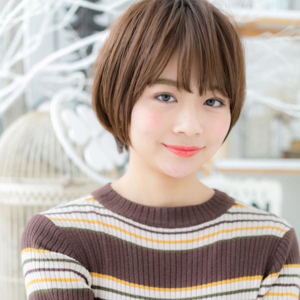 大人かわいい…フェミニンマッシュボブ ガーリーボブ
