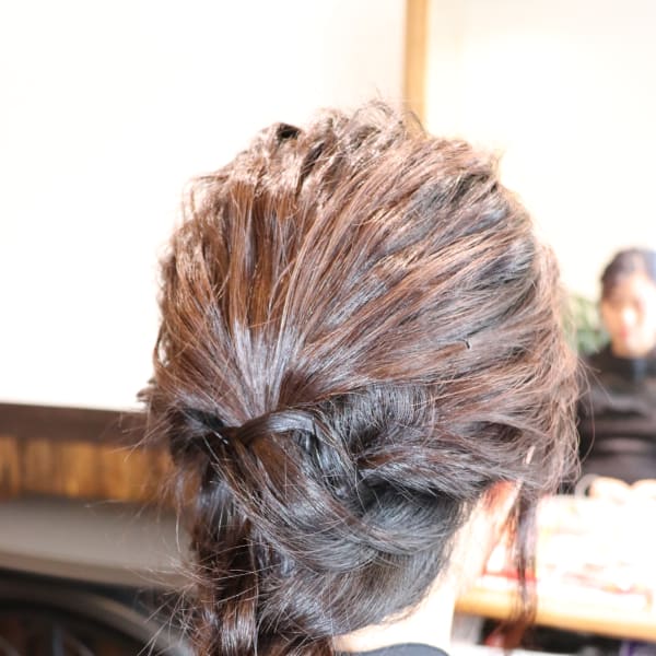 パーティーヘアセット