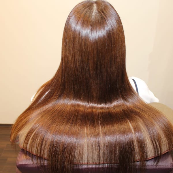 髪質改善アイロンストレートエステ