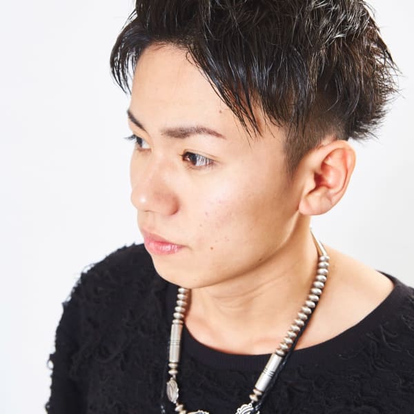 無造作ショートビジカジ【Attirer飯田裕之】