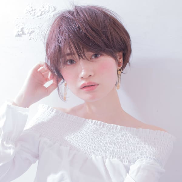 柔らかいデジタルパーママッシュショート　 AKI-466