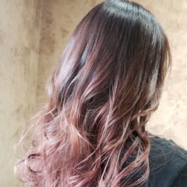 ピーチグラデーション