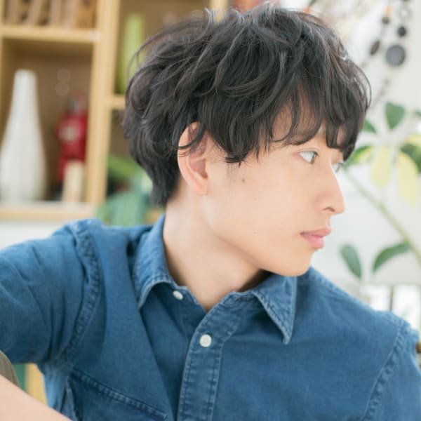 くしゃっとパーマ◎クラウドマッシュ エアリーショート