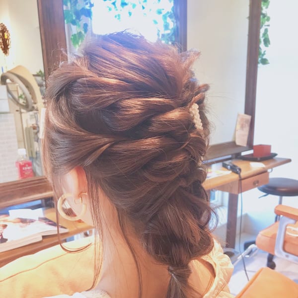 【結婚式・二次会】カジュアルあみおろしstyle