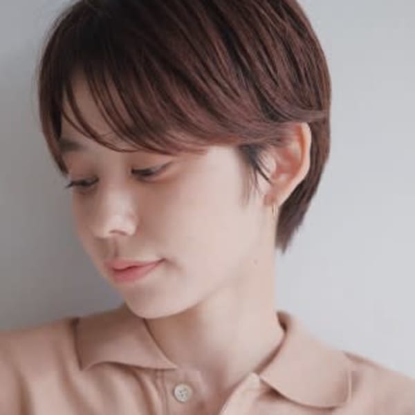 耳だしマッシュショート|Hair & Make Seek 八王子店