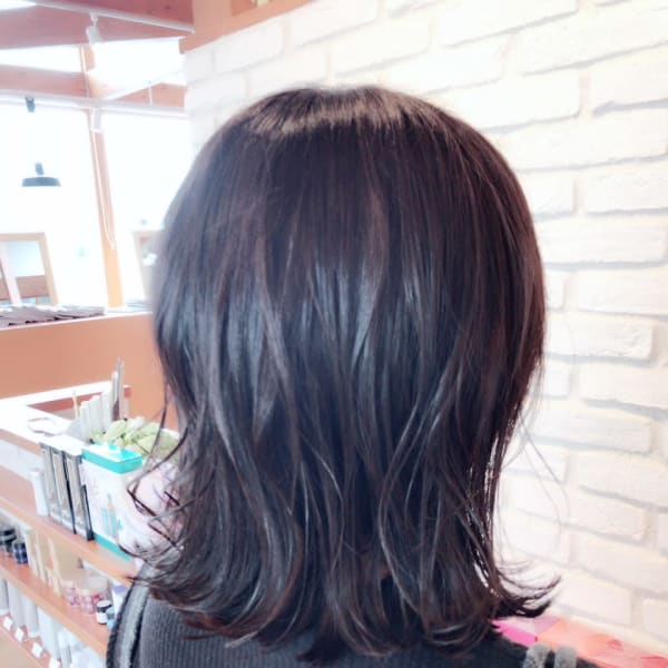 切りっぱなしボブ