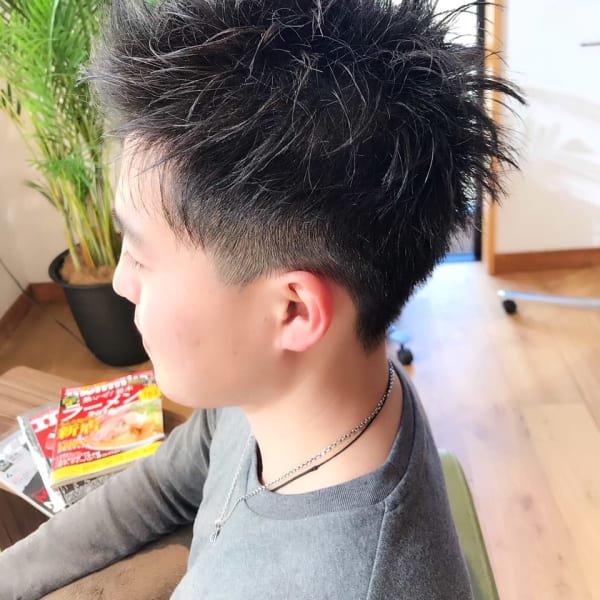 爽やか細束ショート