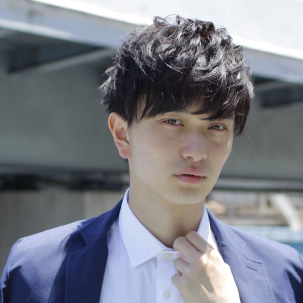 ビジカジネープレス☆グランジ無造作スマートマッシュ担当アサオ