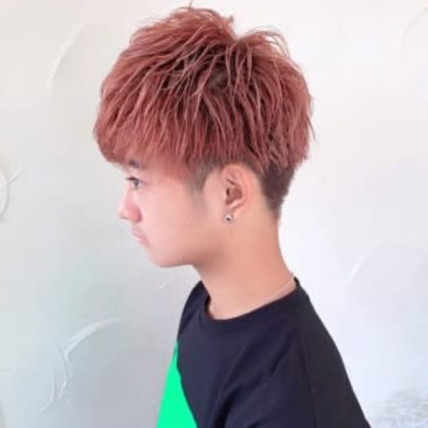 【151e 戸塚】*ショートマッシュ+シルキーピンク*