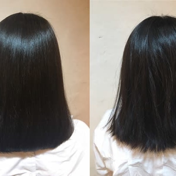 艶髪 ビフォーアフター|CoRte.倉敷新田店