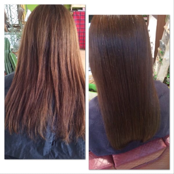 【40歳代】王妃の水エステカラー(施術例)|JHSI公認【頭皮、髪エステ専門店】HairVall RaQ