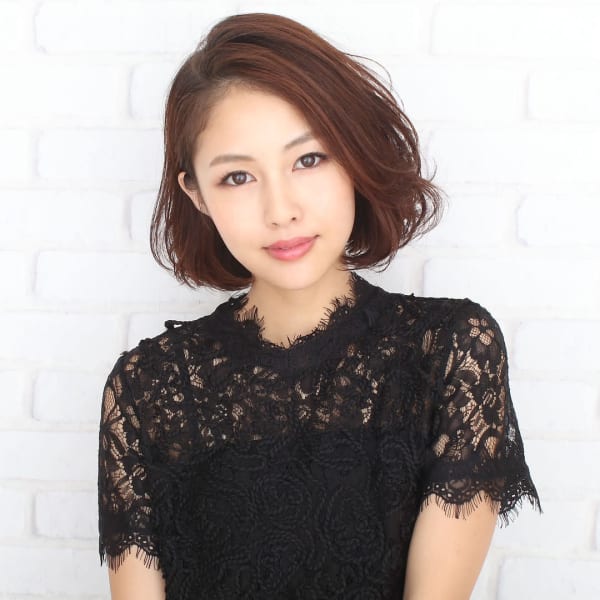 美シルエットのニュアンシーボブ|Qs