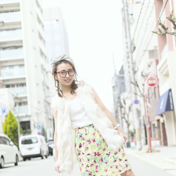 個性的ヘアアレンジ