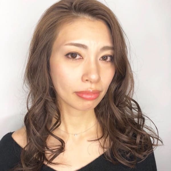 ゆるふわロング(ベージュカラー)|Beauty Salon JYACK