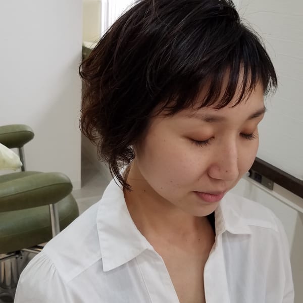 スタイリング簡単ボブパーマ