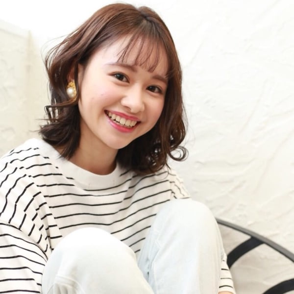 伸ばしかけも◎可愛い耳かけ春スタイルボブ☆