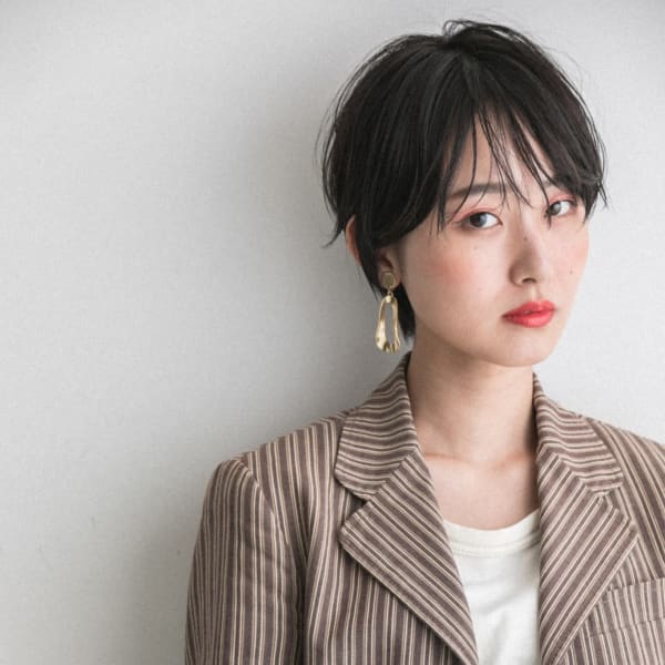 大人小顔ショート