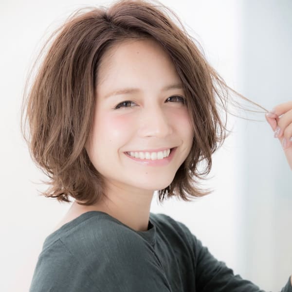 【Euphoria 宮本】ひし形小顔ボブ