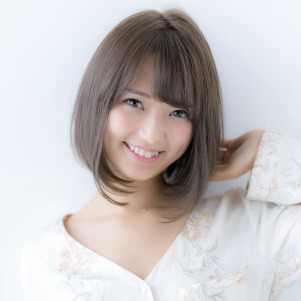 アッシュグレージュが可愛い☆小顔ボブ【山村】