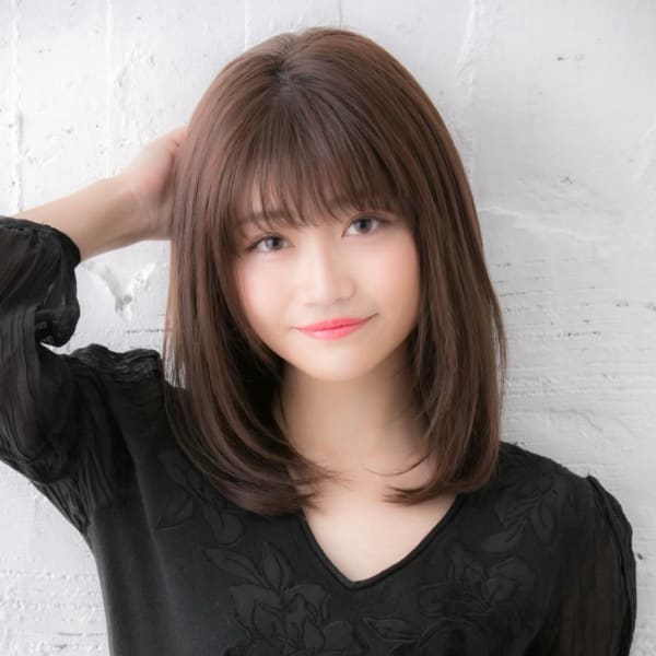 大人可愛い☆ショコラブラウンセミディ【山村】