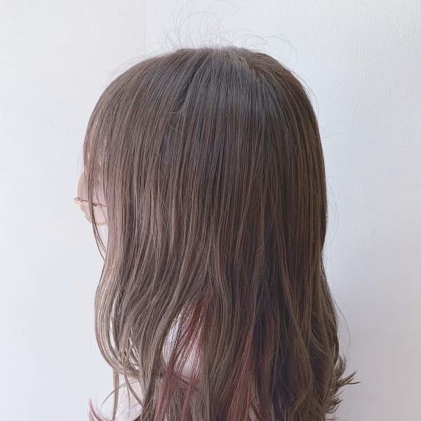 【武者照美】＊ ベージュカラー/ピンクインナー ＊