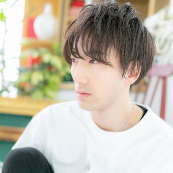 眼差し優し気◎フェザーマッシュ  ボリュームカール