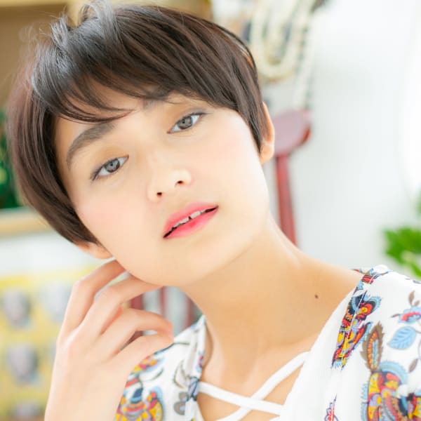 COVER HAIRで叶う*前下がり大人マッシュショート