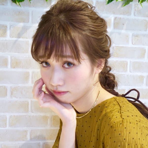 あみおろしリボンアレンジ