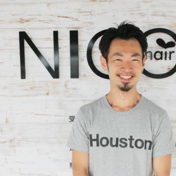 NICO hairdesign【ニコ ヘアーデザイン】のスタッフ紹介。好本 敦史