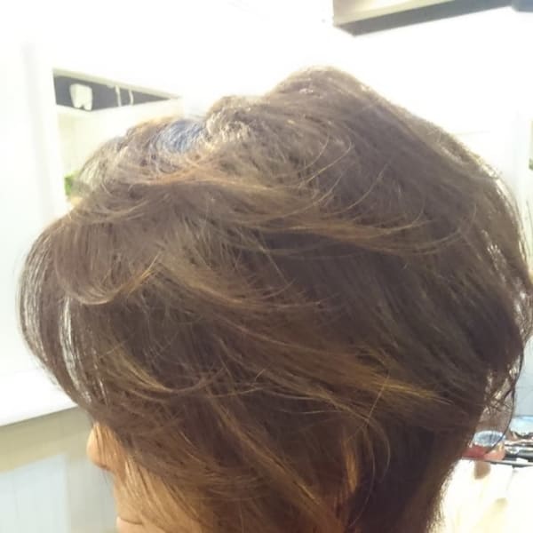 エアリーやわらかミディアムショート♪|Hair make＆SPA！エステKaeru