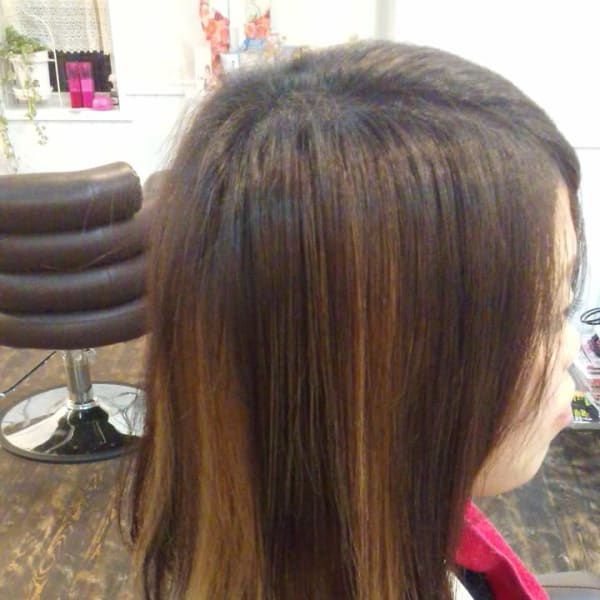 インナー隠れメッシュ☆|Hair make＆SPA！エステKaeru