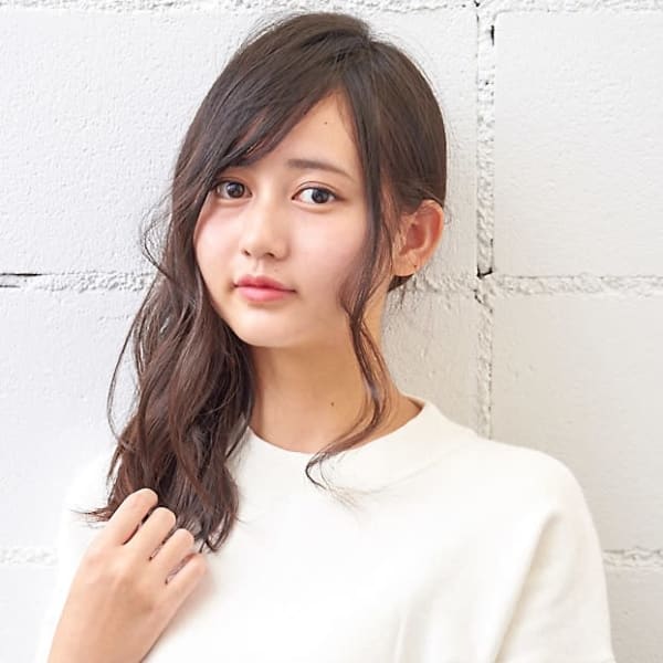 ryoji美容室 福岡市 美容院 美容室 床屋 その他美容 健康 明るめカラーの切りっぱなしボブ L011695995 サロンズヘアー 野間店