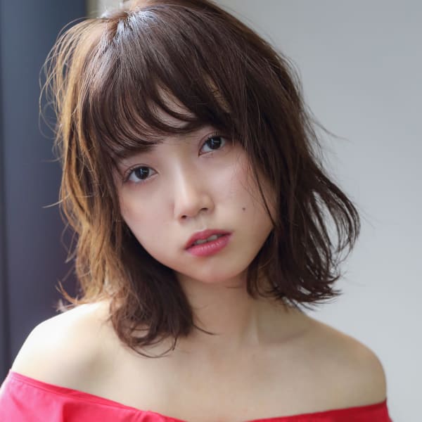 外ハネスタイル|nonbi hair