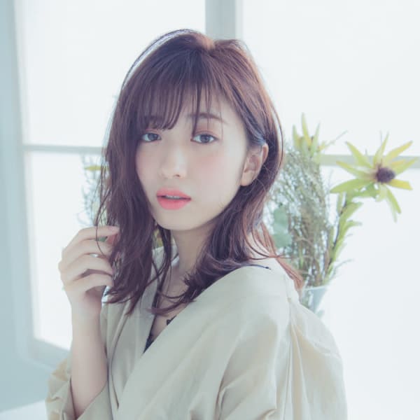 色っぽセミディ|Laulu hair design