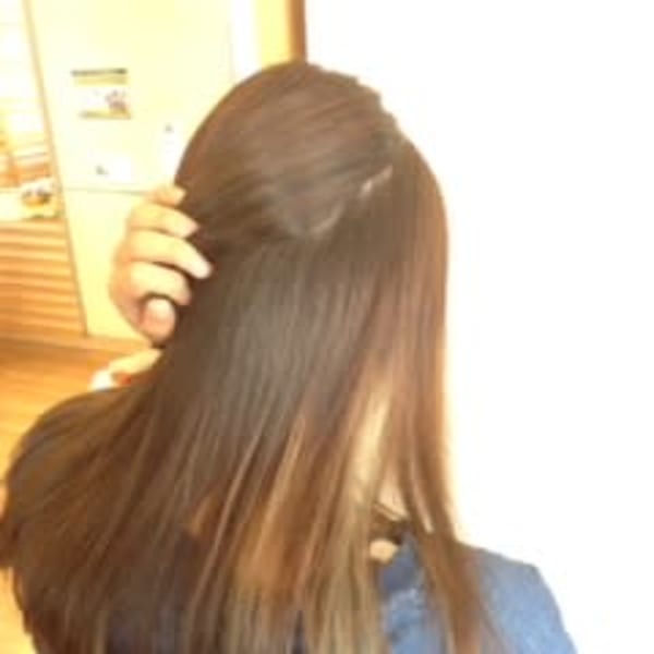 外国人風カラー|朱花