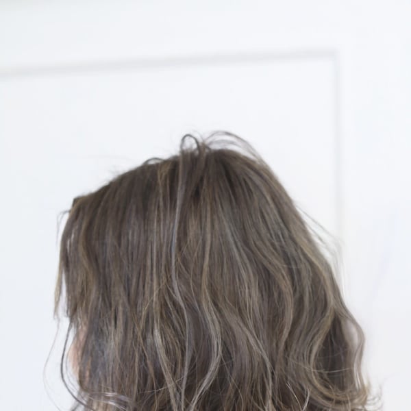 3Dカラーグレージュ×なみなみウェーブ