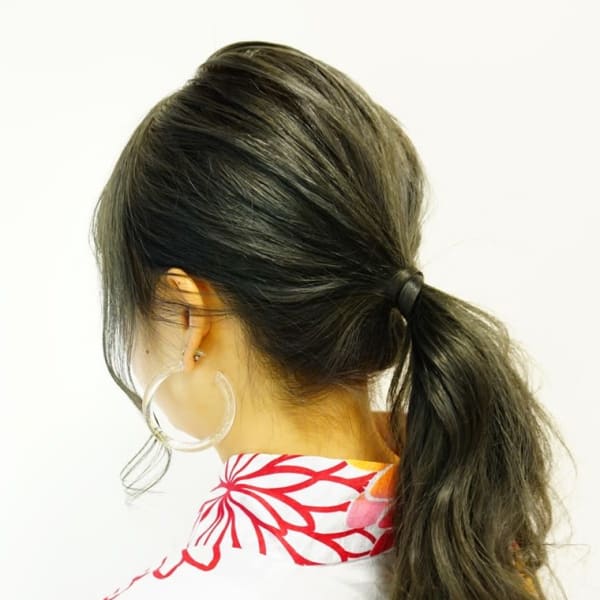 【浴衣着付♪】シンプルヘアアレンジ★