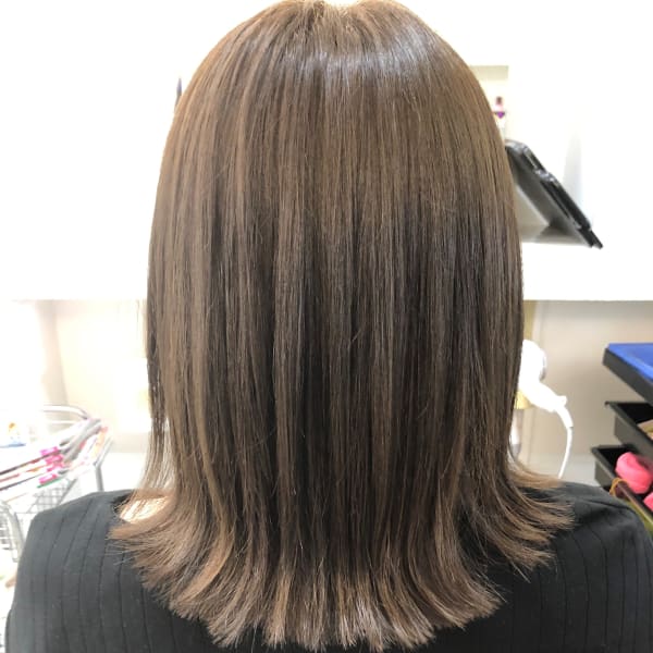 透明感!ブルーアッシュカラー|izawa hair make salon