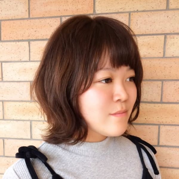 大人可愛いゆるふわ外はねスタイル♪