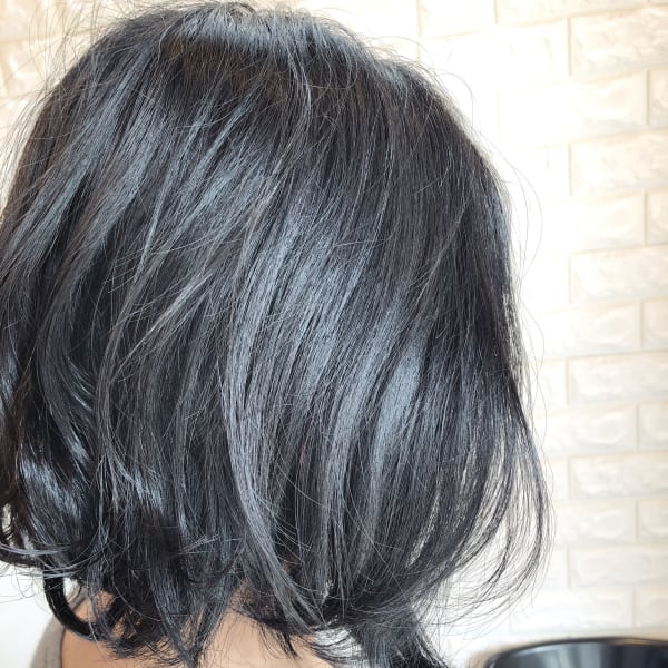 切りぱっなしボブ×外ハネスタイリング★|Pirica hair design