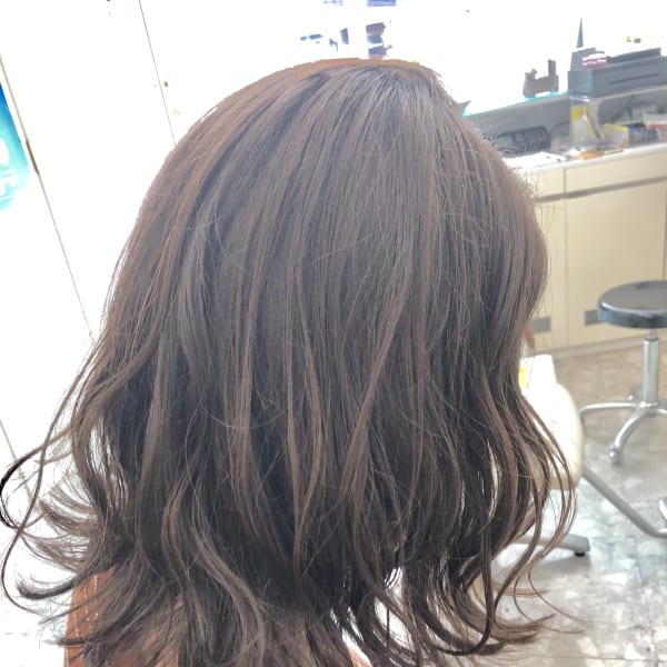 ミディアムボブ|izawa hair make salon