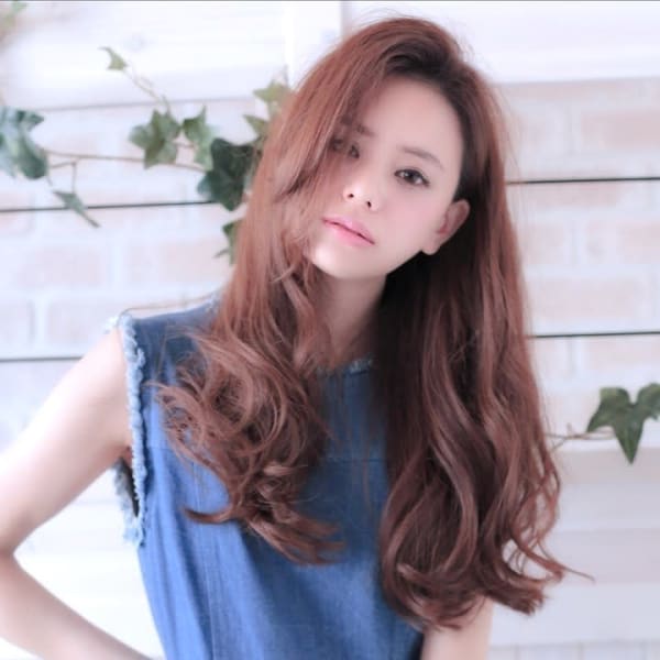 ロングを生かす大人上品デジタルパーマ！