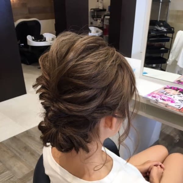 オススメ順 外国人風 アップの髪型 ヘアスタイル 楽天ビューティ