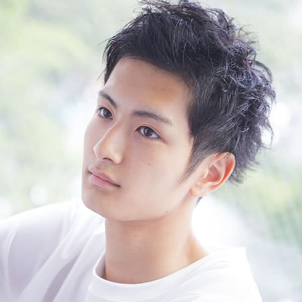 さわやかツーブロックショート