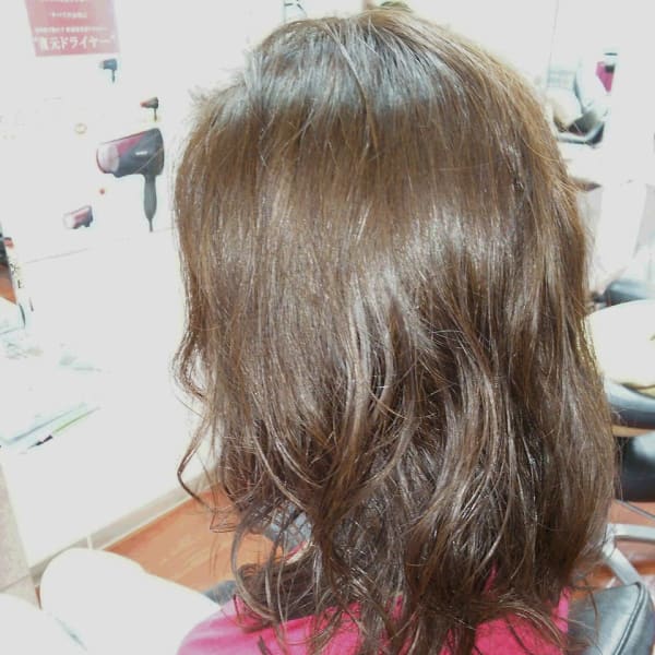 [Verino] ウェーブセミロングStyle|hair di-s'e Verino